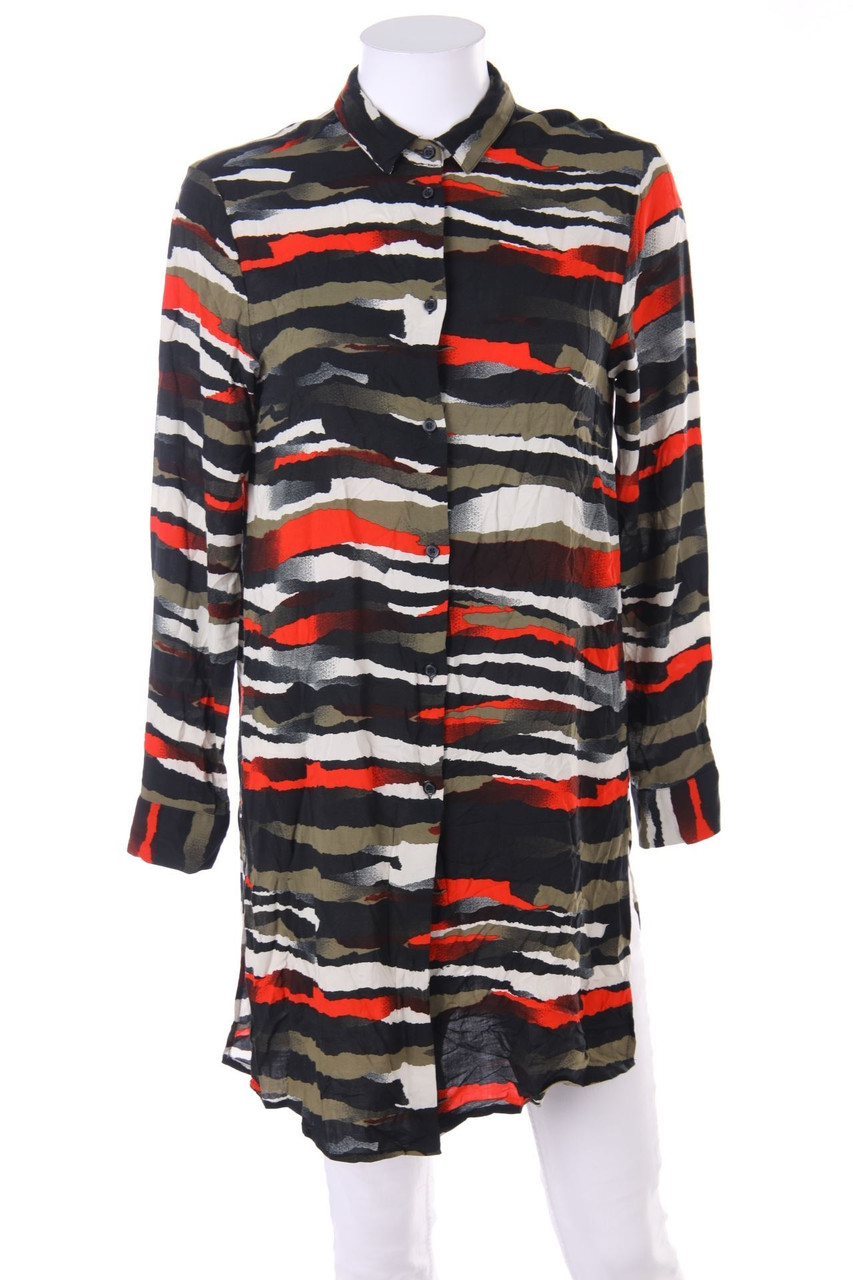 H&M - Hemd-Bluse mit Print - D 36