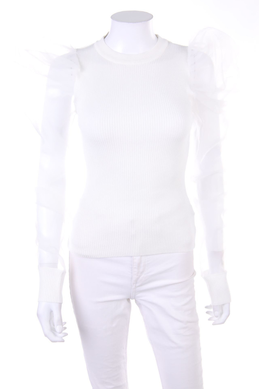 MISSGUIDED - Pullover with Puffy Sleeves - D 36