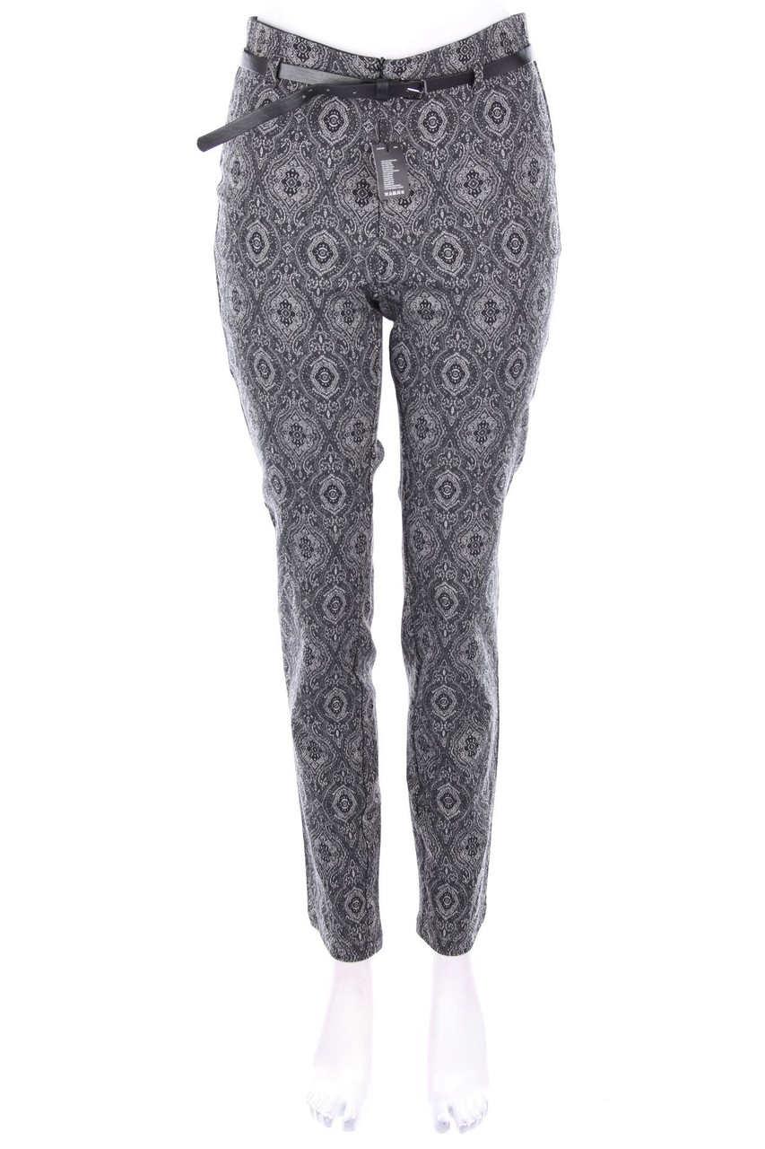 CANDA by C&A - Hose aus Viskose-Mix mit Muster - D 38