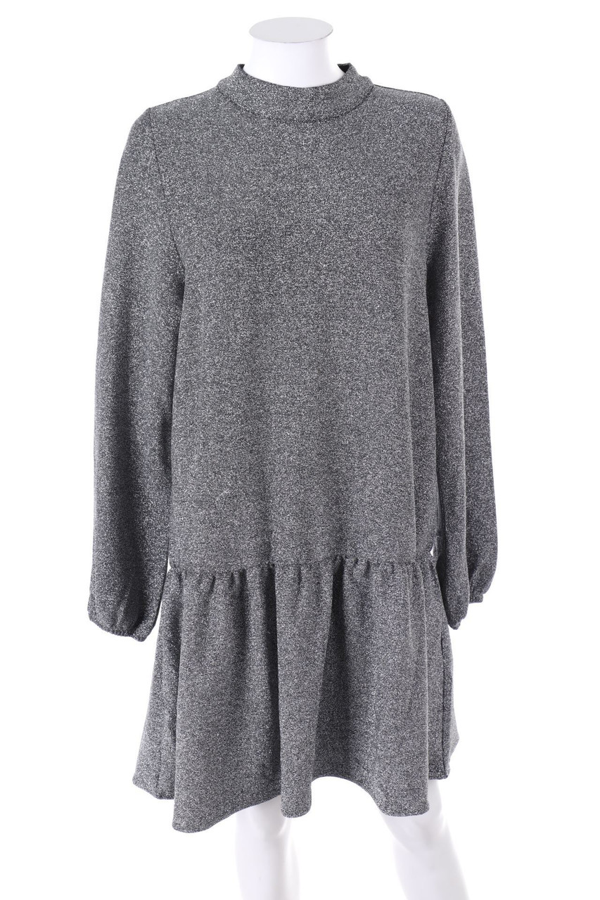 NA-KD - Glitter-Dress, Peplum - M