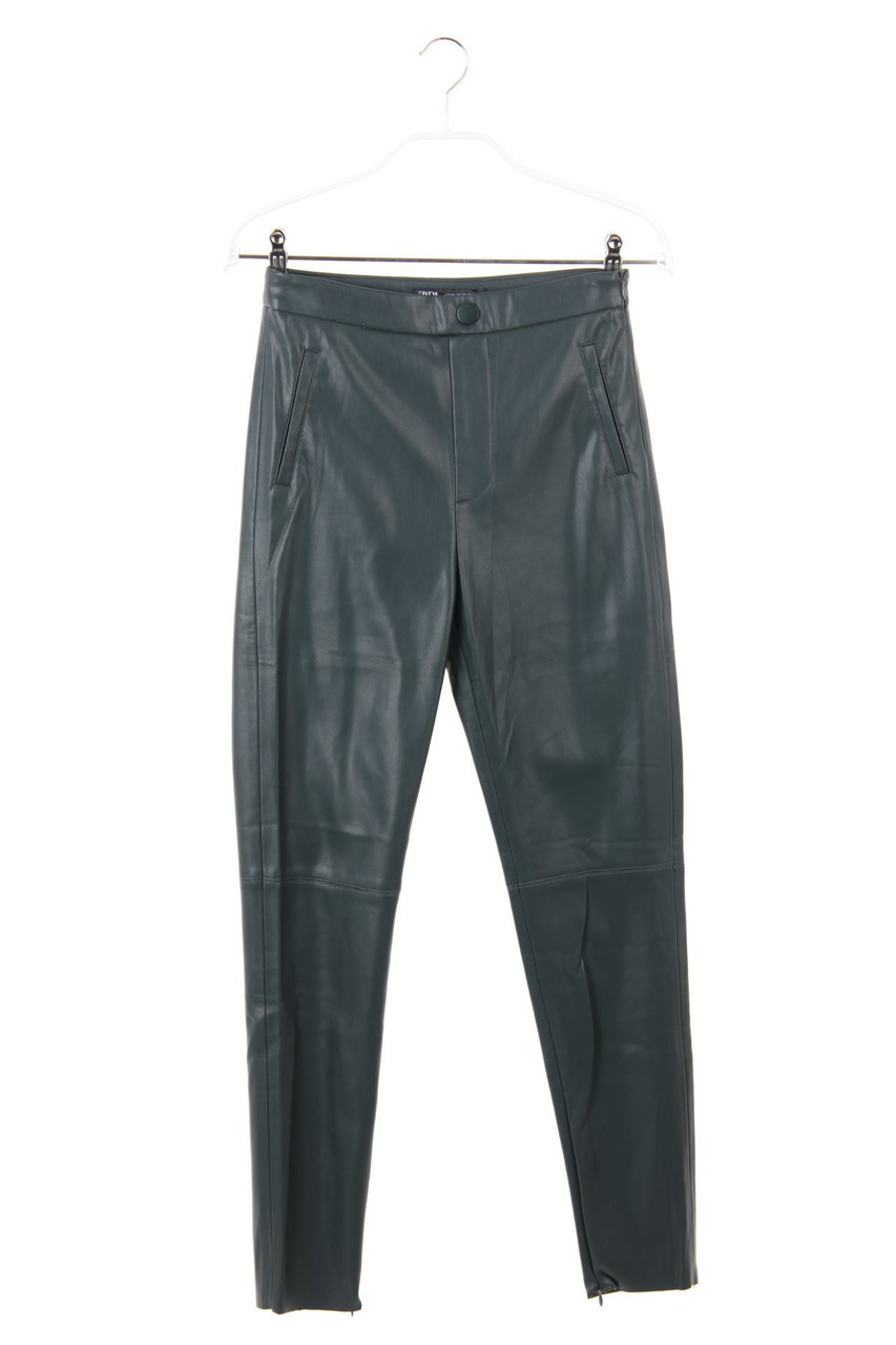 ZARA - Kunstleder-Hose - XS