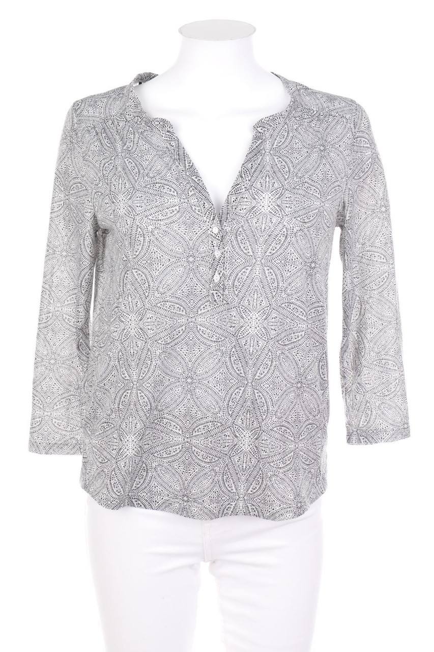 H&M - Print-Bluse mit 3/4-Ärmel - XS