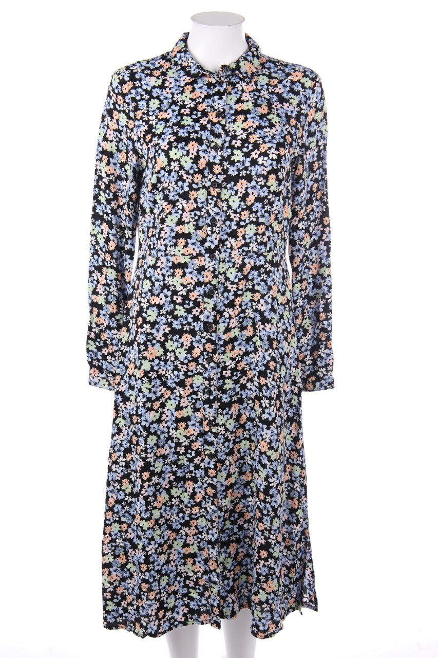RESERVED - Maxi Dress with Flower Print - D 36