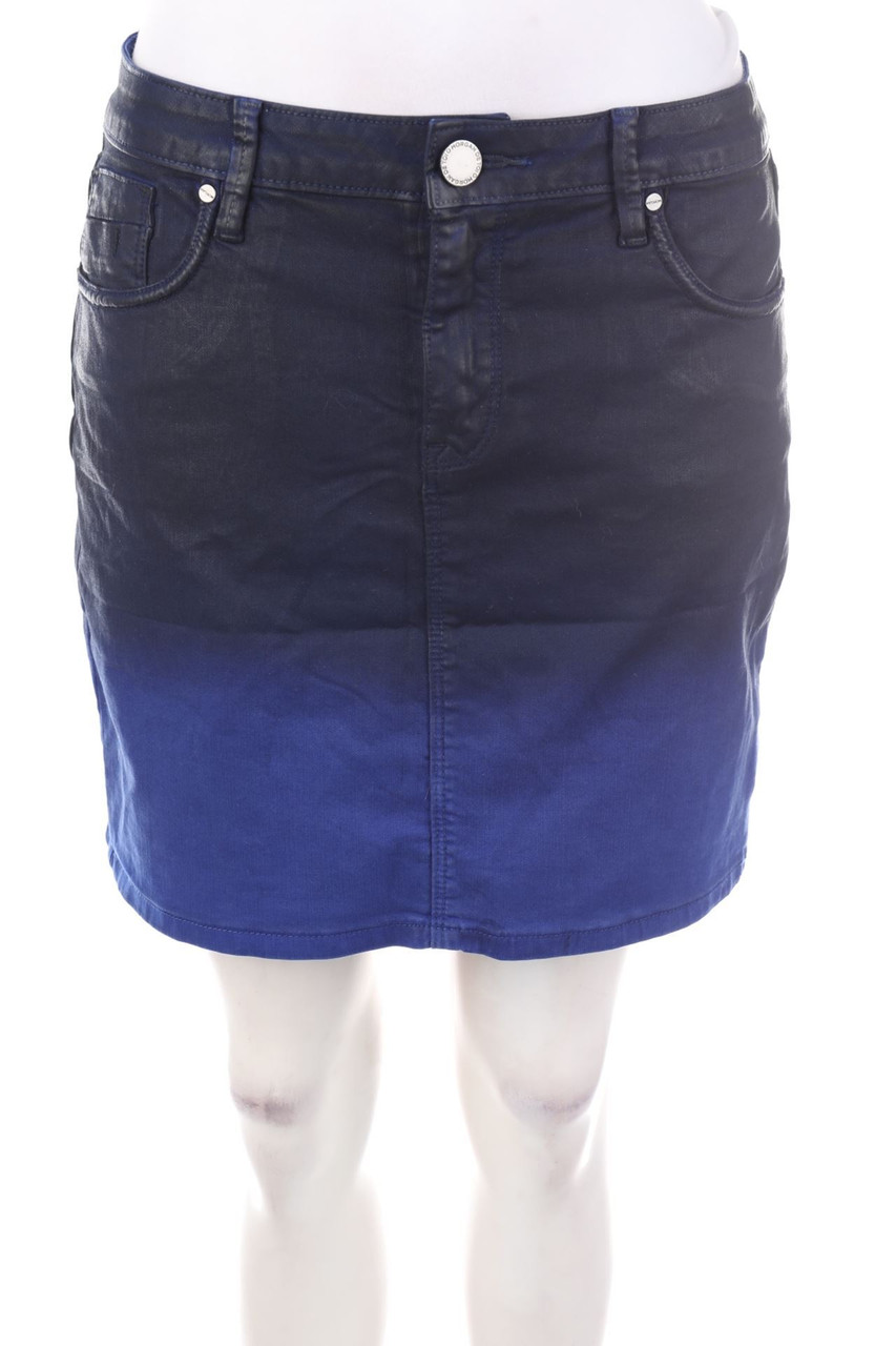 MORGAN - Denim Mini Skirt - D 36