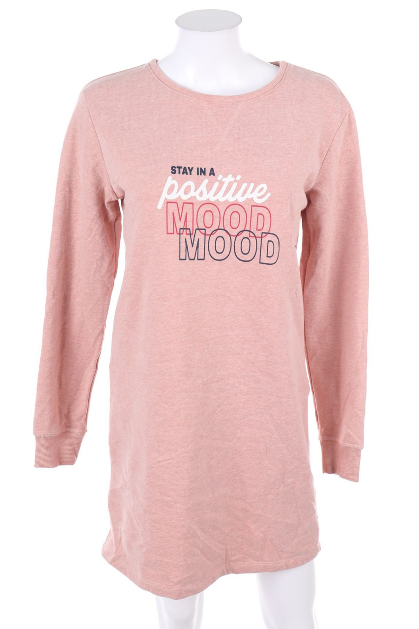 esmara - Sweat-dress with Statement Print - S