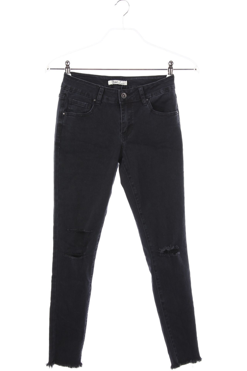 TOXIK 3 - Skinny-Jeans mit Fransen - W30
