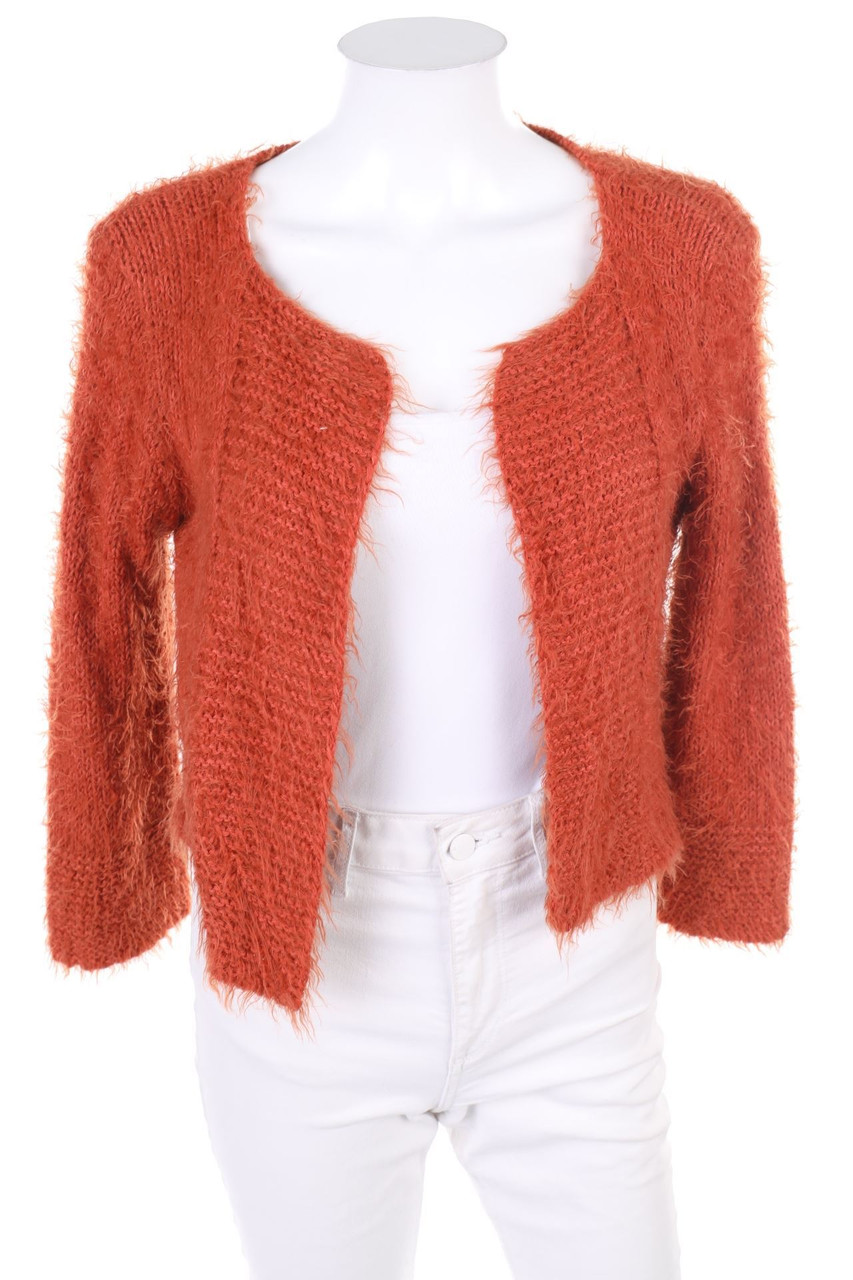 Ohne Label - Cardigan mit Fransen - S