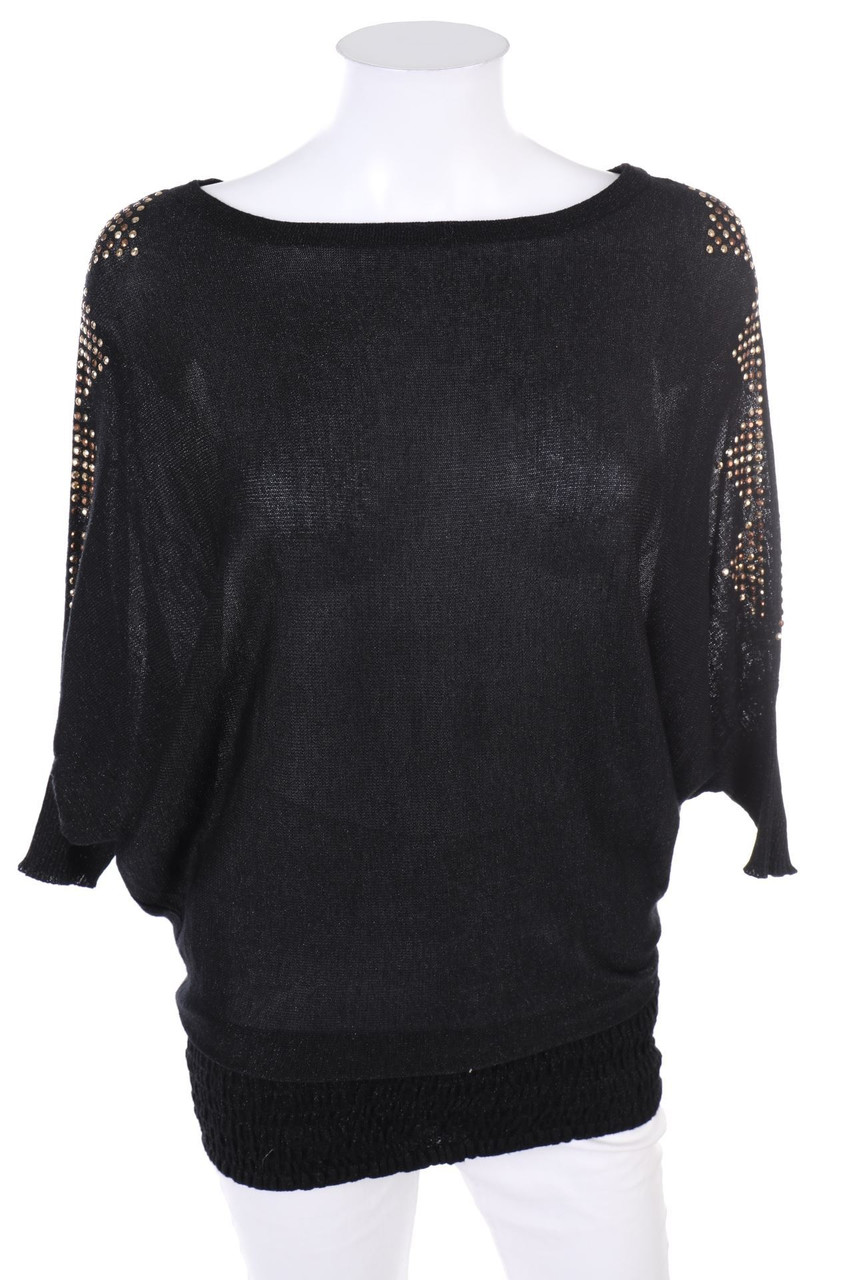 TOUT FEU TOUT FEMME - Batwing-Pullover mit Glitzer - S