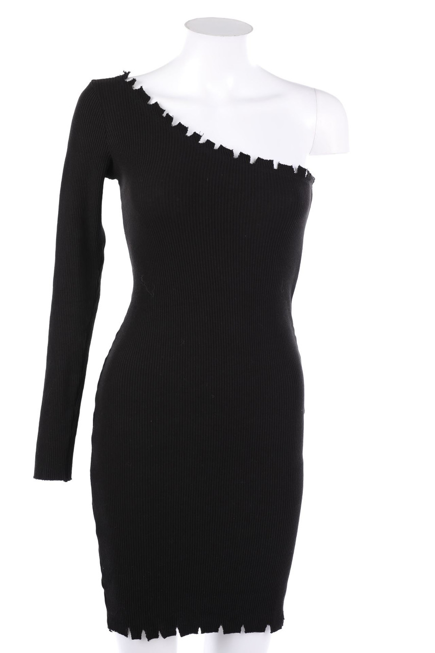 kikiriki - Party Dress, Jersey with Asymmetrical Cut - S