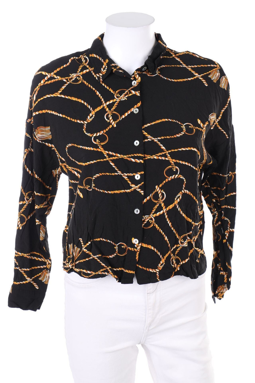 Stradivarius - Blouse with Print - S