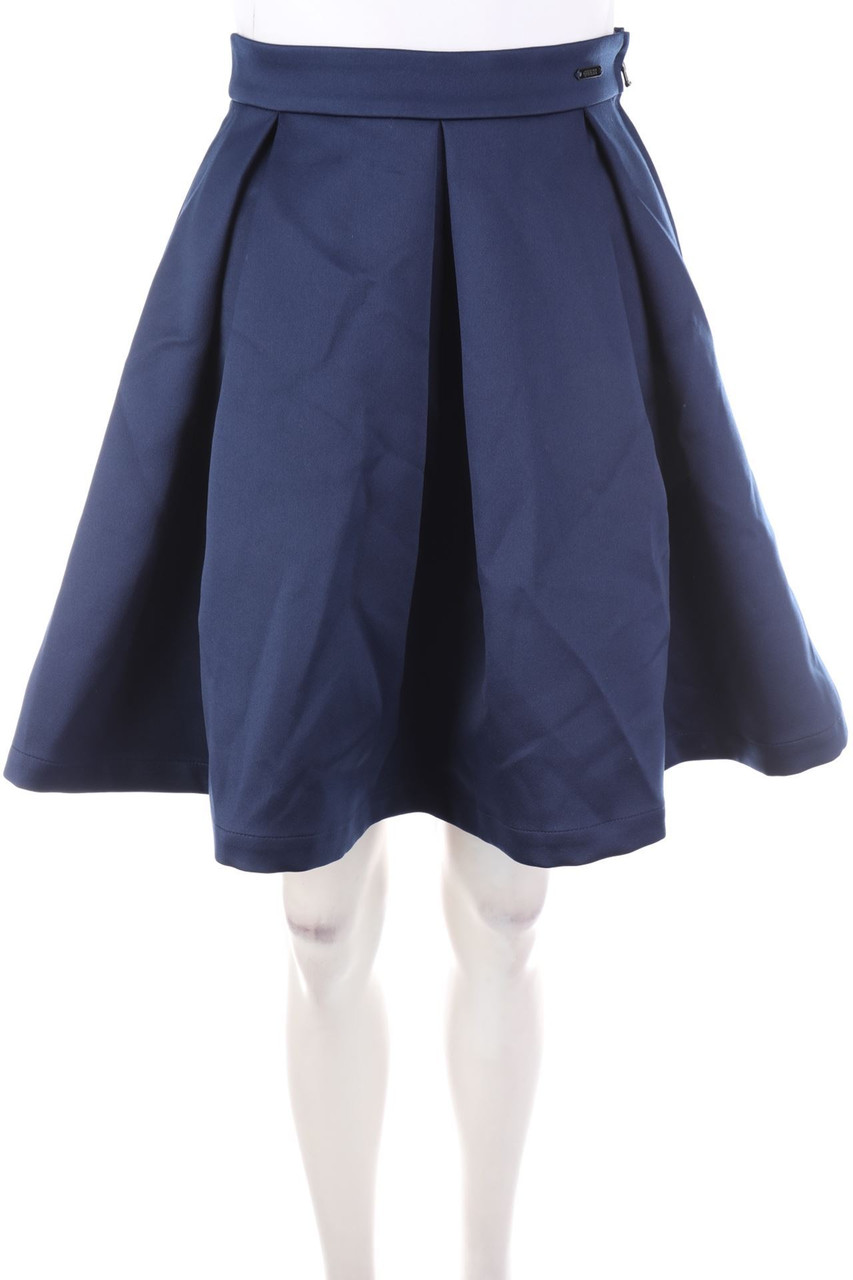 GUESS - Satin Pleated Mini-Skirt - XXS