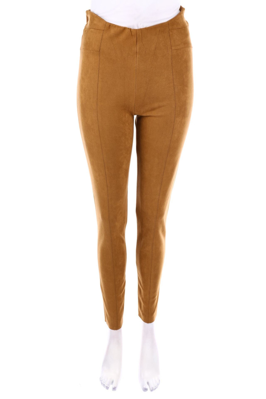 MANOR woman - Faux Leather-Treggings - S