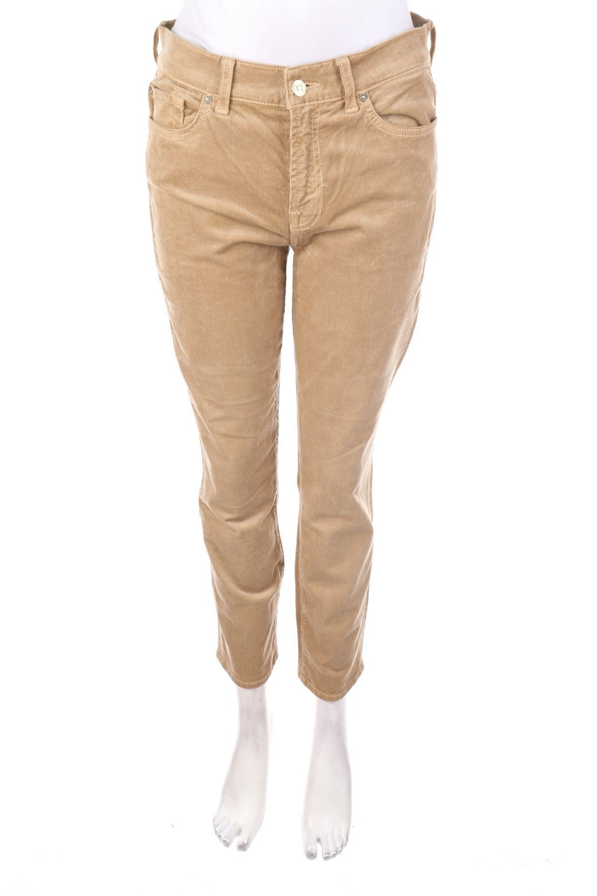 7 for all mankind - Cord-Hose mit Logo-Badge - W29