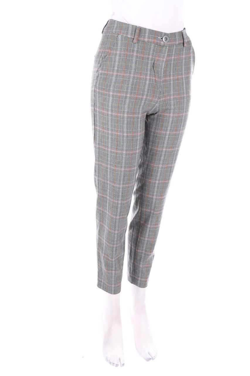 UNITED COLORS OF BENETTON - Pants, Checked - D 32