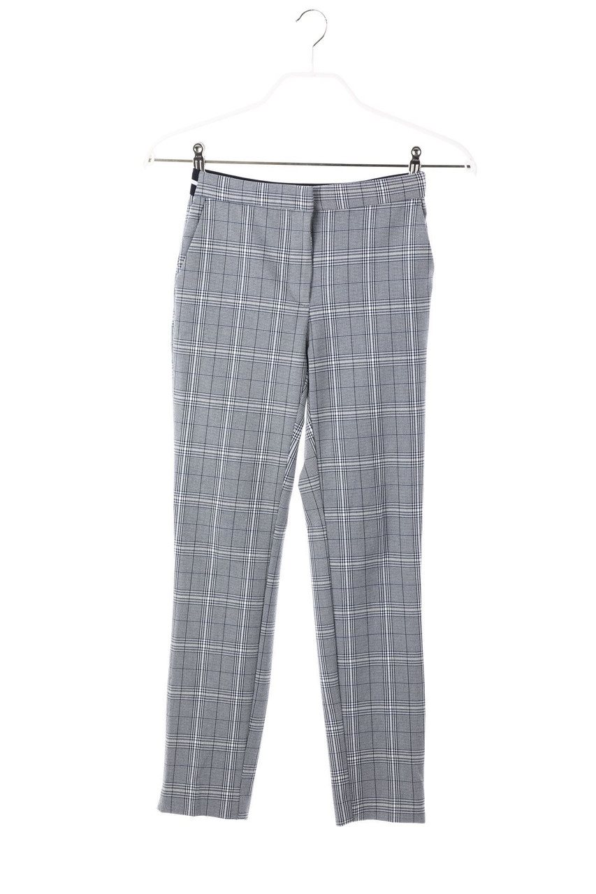 Ohne Label - Chino-Hose mit Karo-Muster - W26