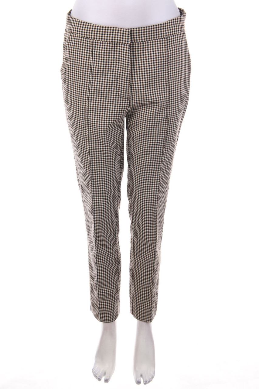 MANGO - Hose mit Karo-Muster - D 38