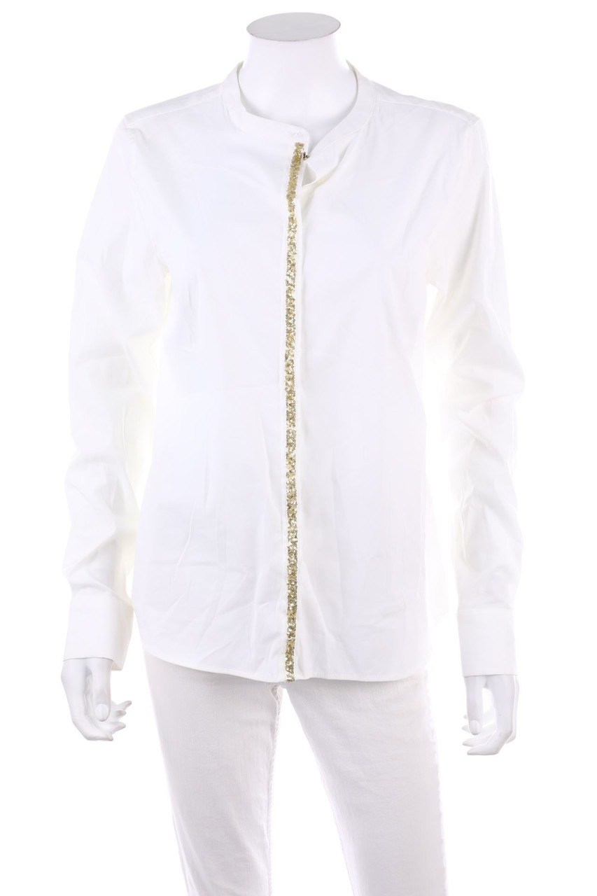 MOS MOSH - Bluse mit Pailletten - M