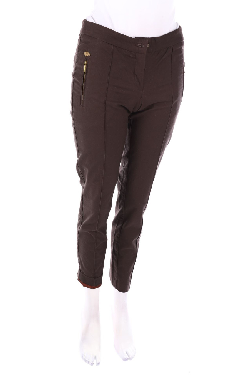 Massimo Dutti - Skinny-Hose mit Logo-Badge - D 38