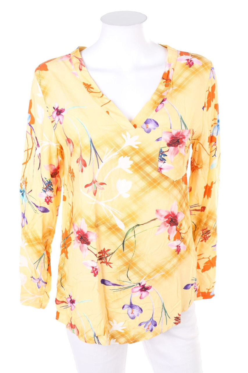 SARAH - Blouse with Flower Print - S