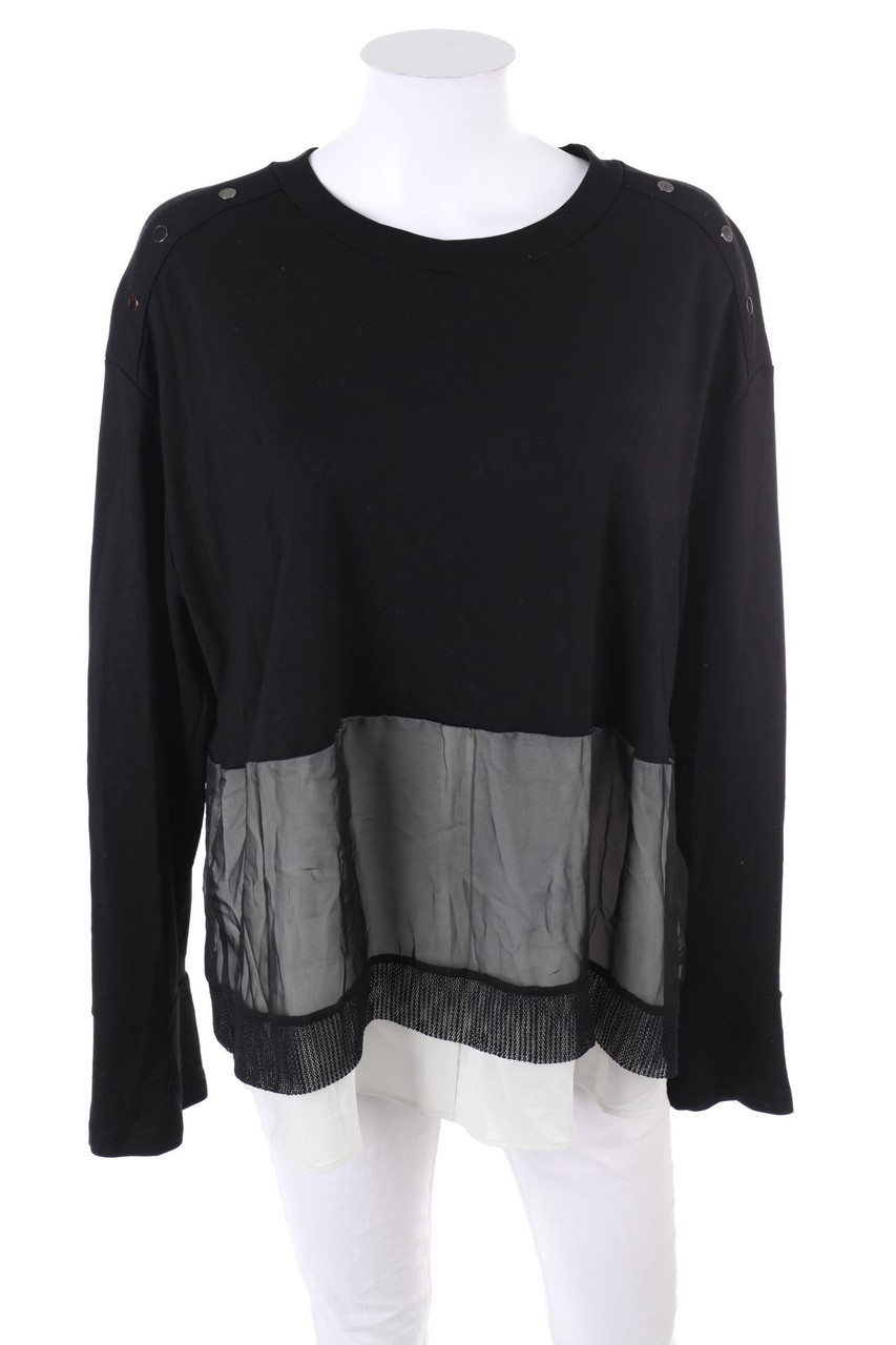 GERRY WEBER - Longsleeve-Shirt im Layer Look - L