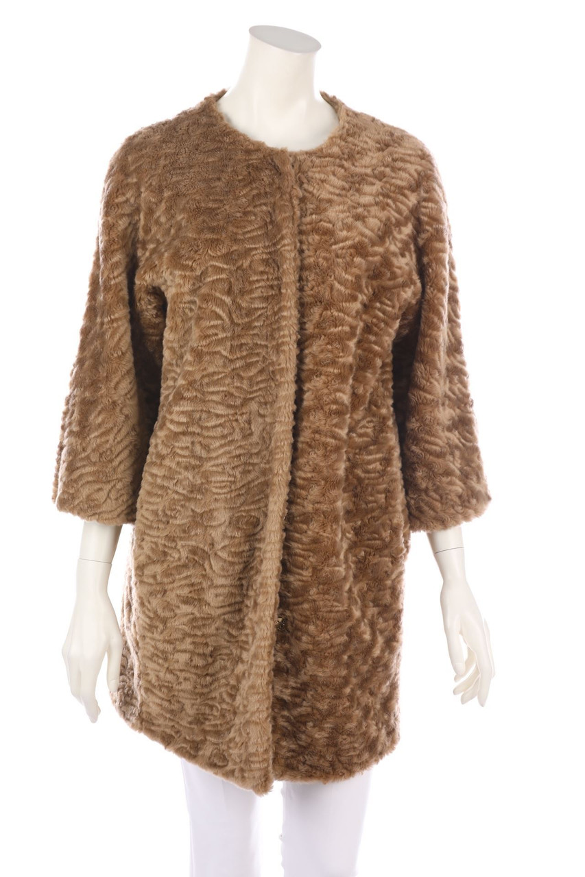 nenette - Fake Fur-Mantel - D 38