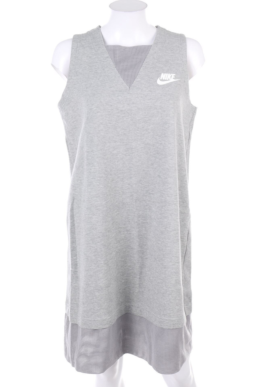 NIKE - Sport-Dress, Jersey with Logo-Print - M