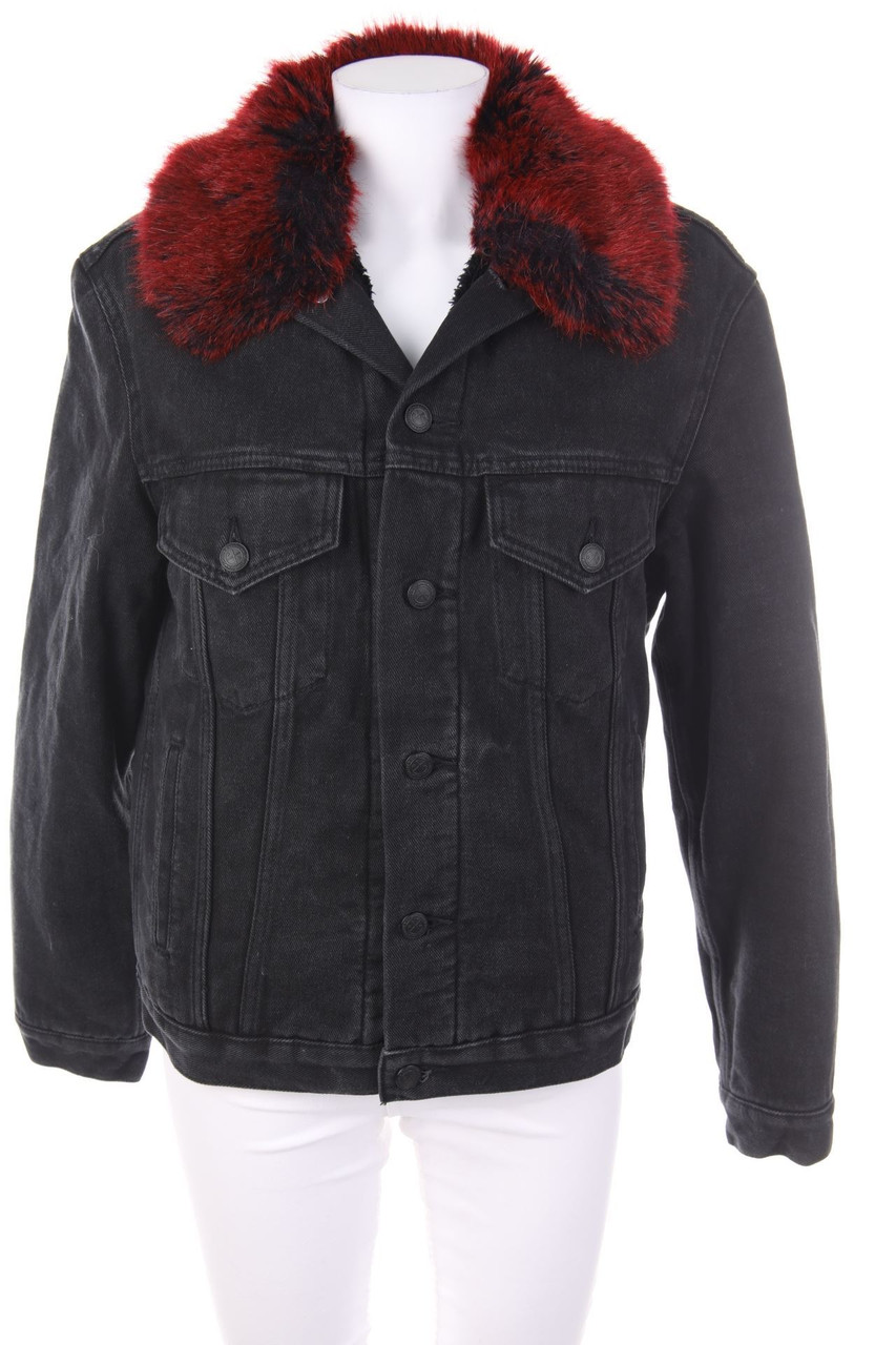 ZARA WOMAN - Jeans-Jacke mit Print - XS