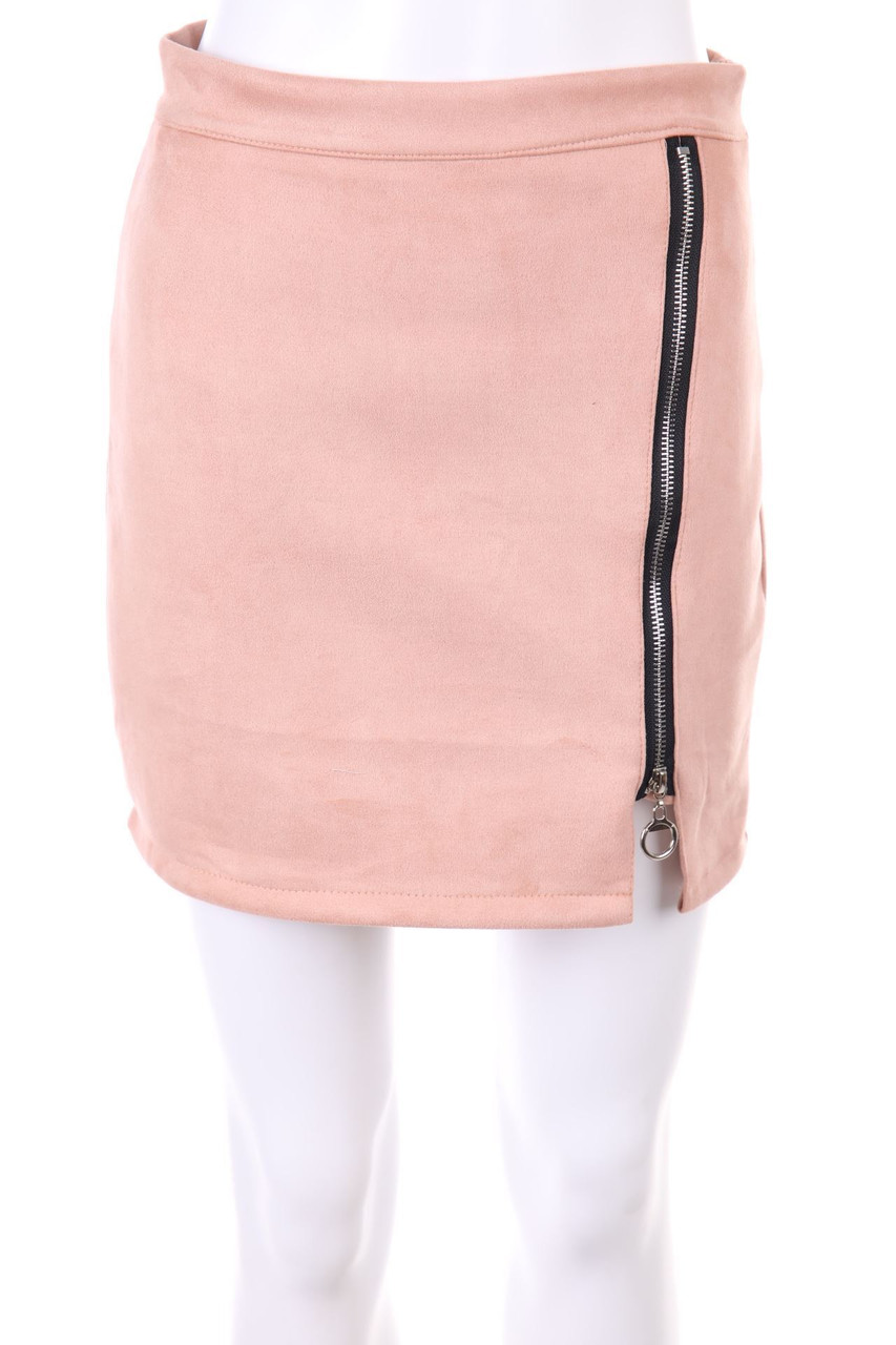 TODAY - faux leather mini-skirt - M