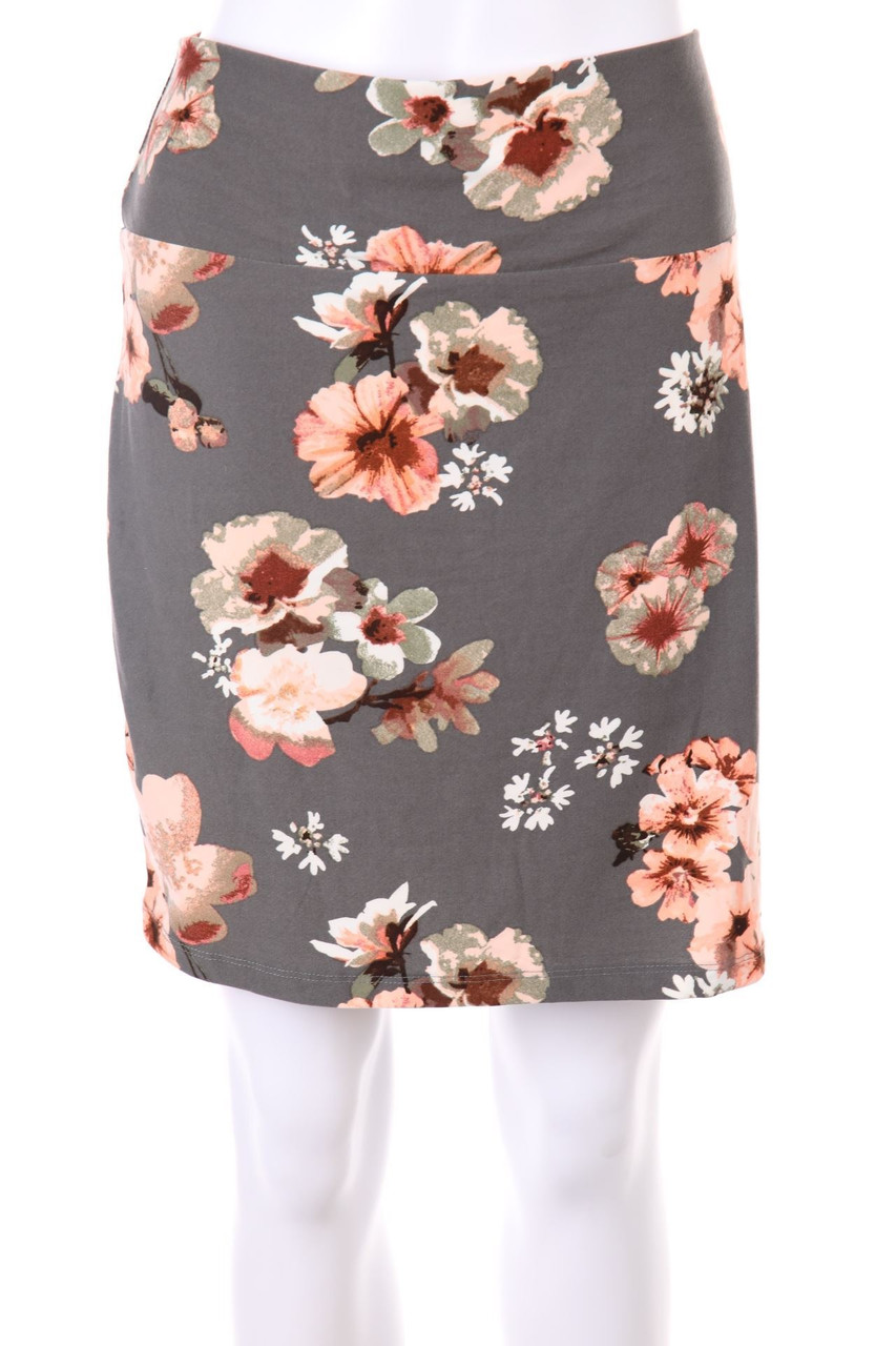 Chicorée - Jersey-Skirt with floral print - L