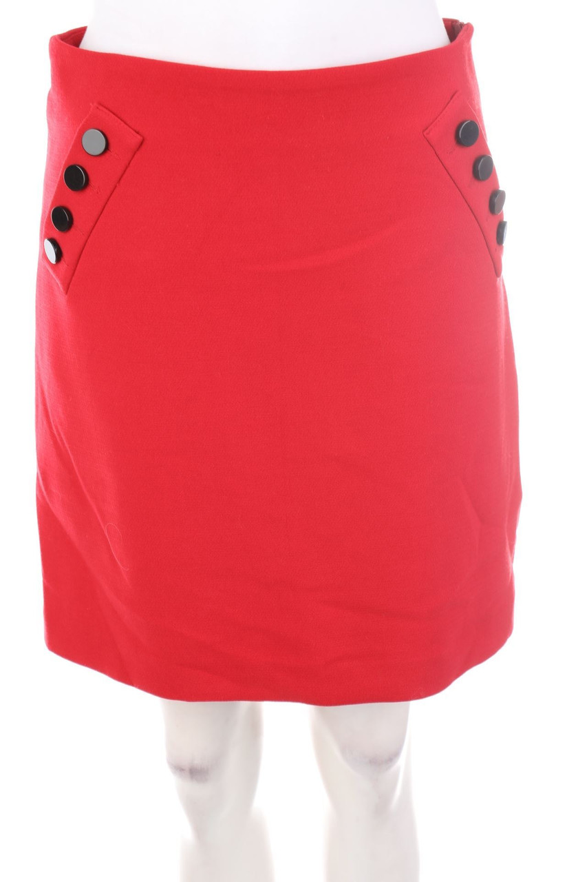 KOOKAI - Minirock mit Schmuck-Knöpfen - D 38