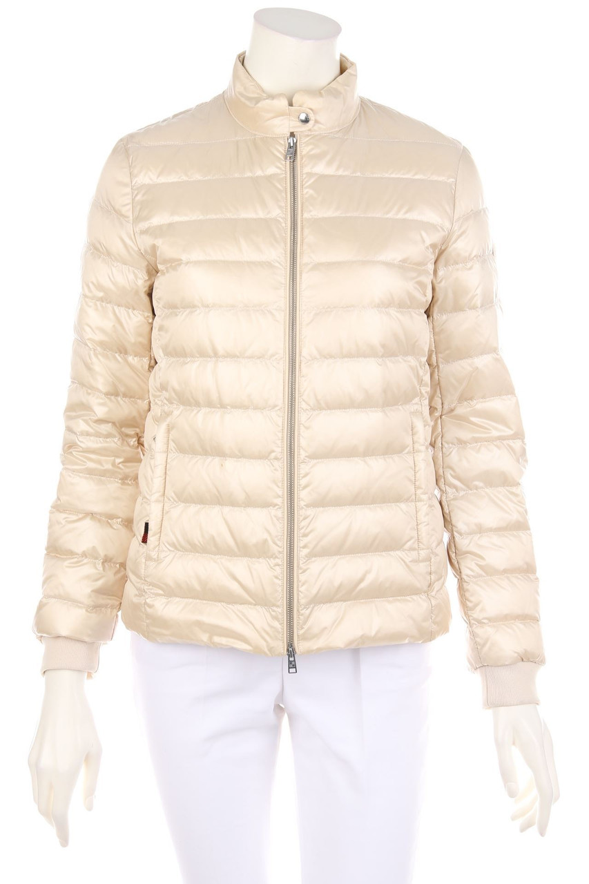 WOOLRICH - Down Jacket with Logo Patch - S