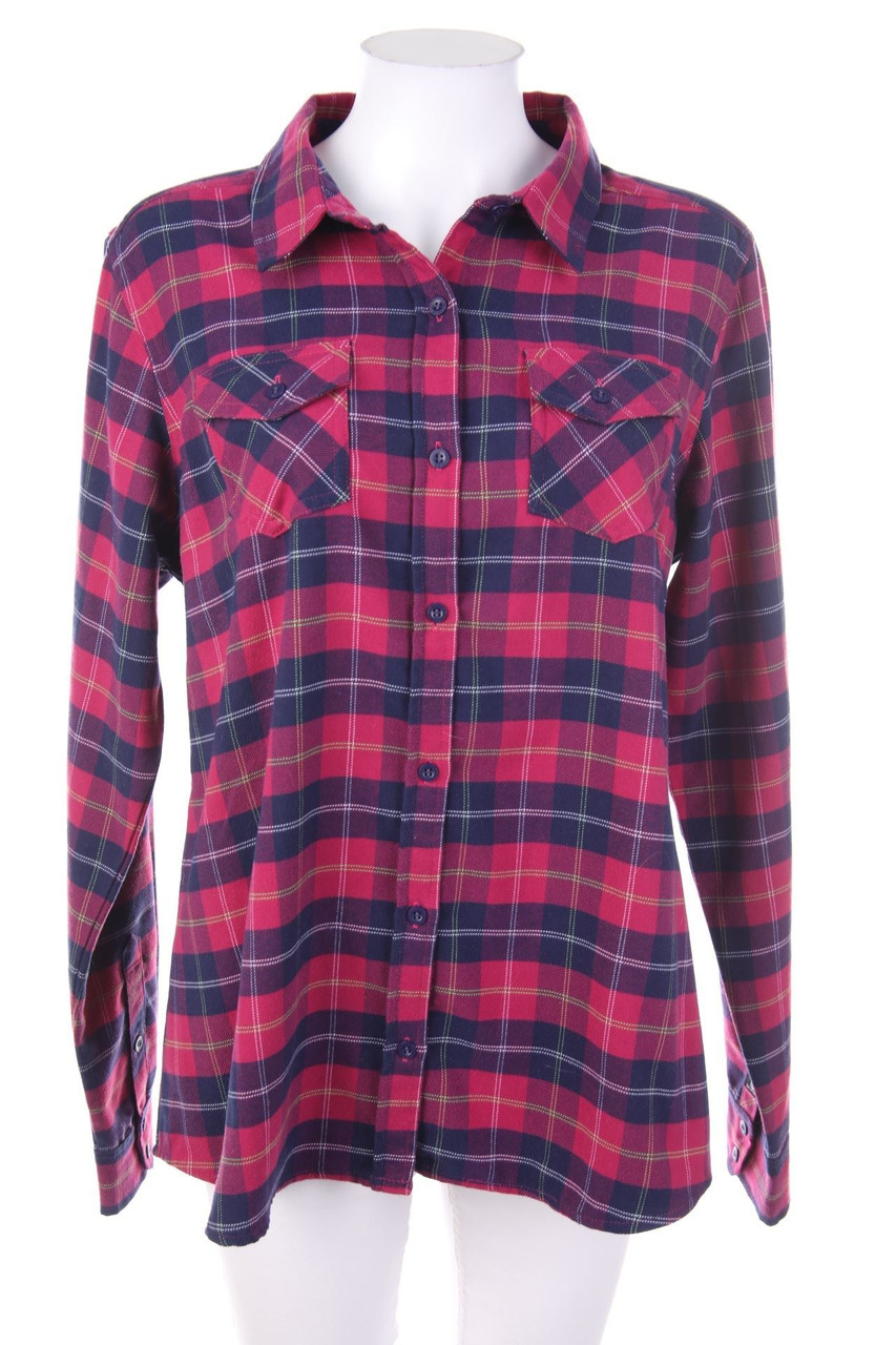 SALOMON - Hemd-Bluse mit Karo-Muster - S