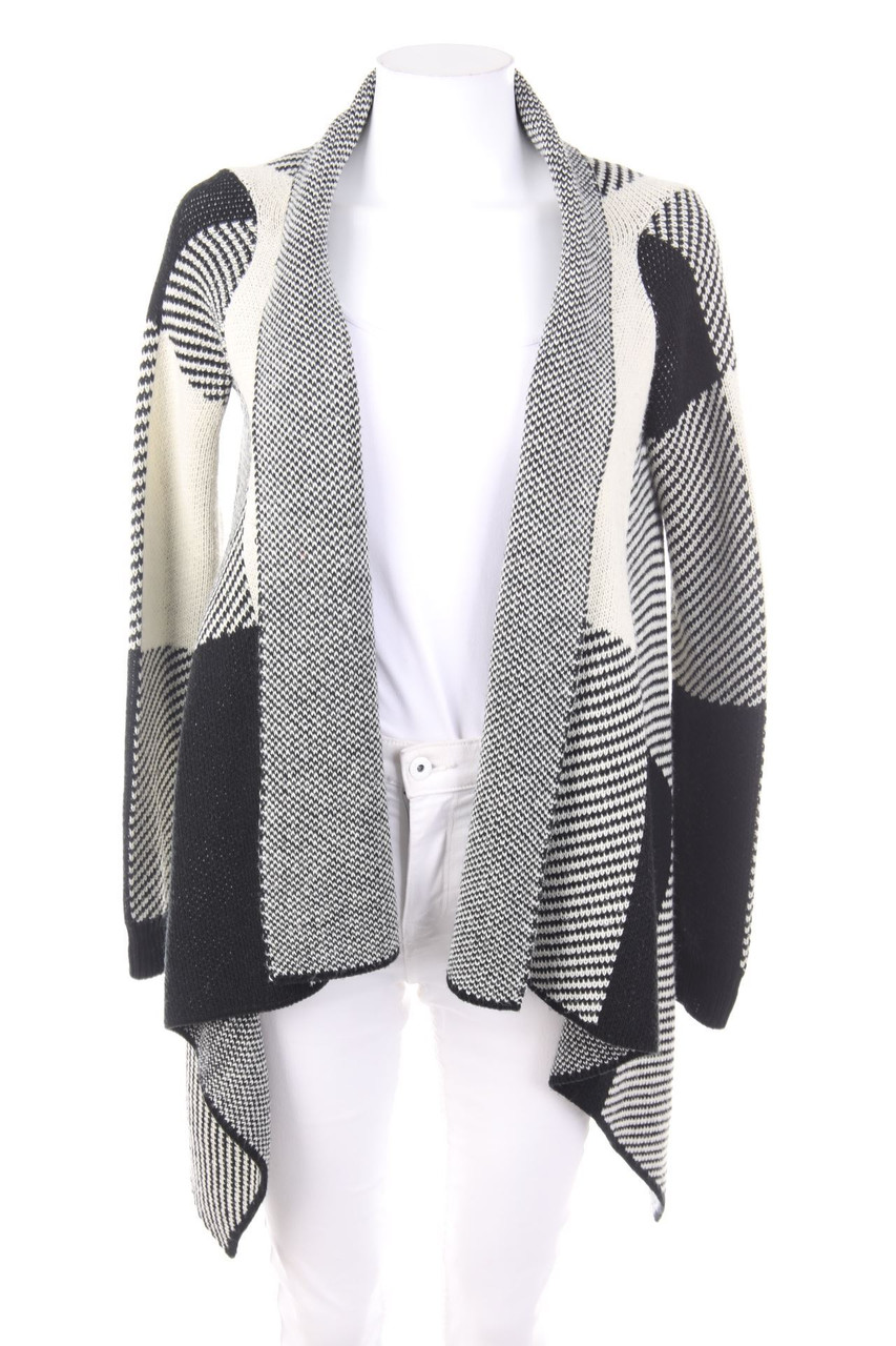 ANNA FIELD - Cardigan with Geo Pattern - D 34