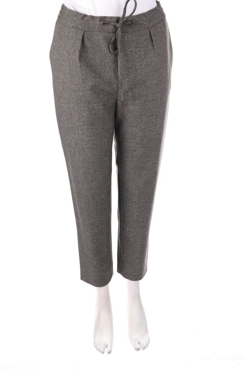 ZARA - Jogger-Hose mit Karo-Muster - D 34