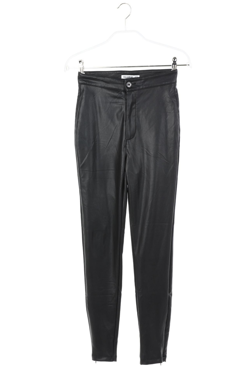 PULL&BEAR - Kunstleder-Hose - D 32