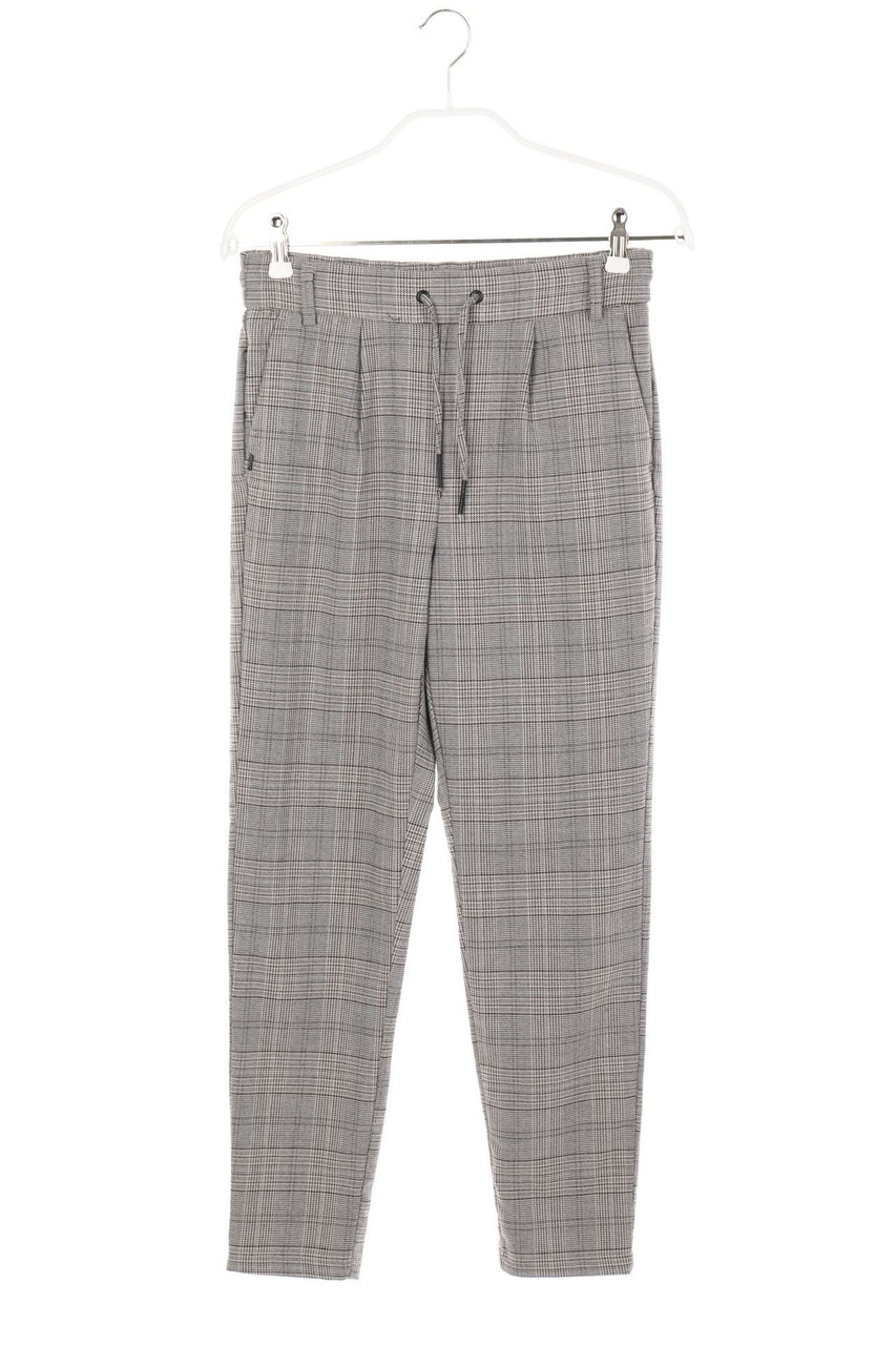 ONLY - Jogger-Hose mit Karo-Muster - XS