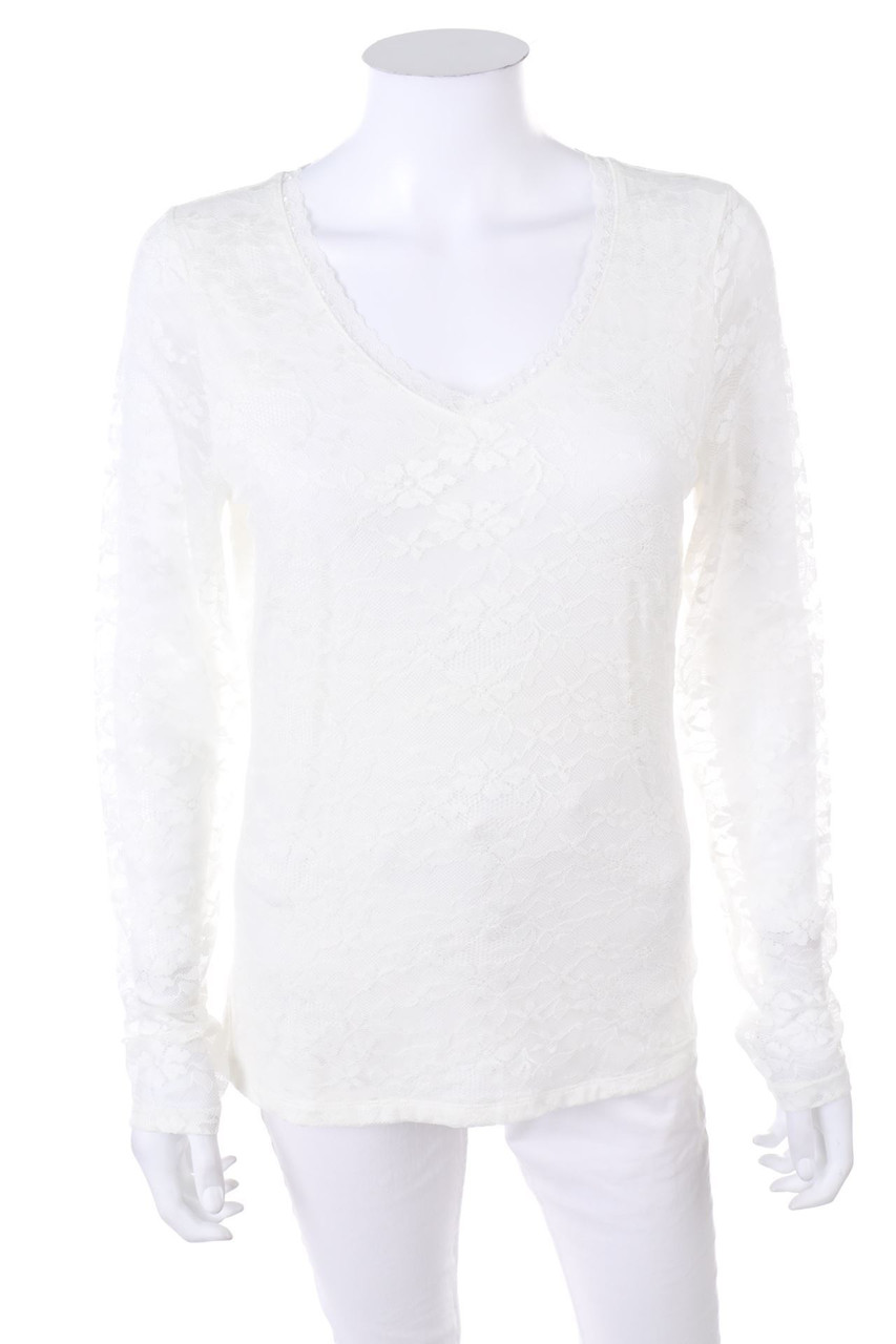 Chicorée - Longsleeve-Shirt, Lace - L
