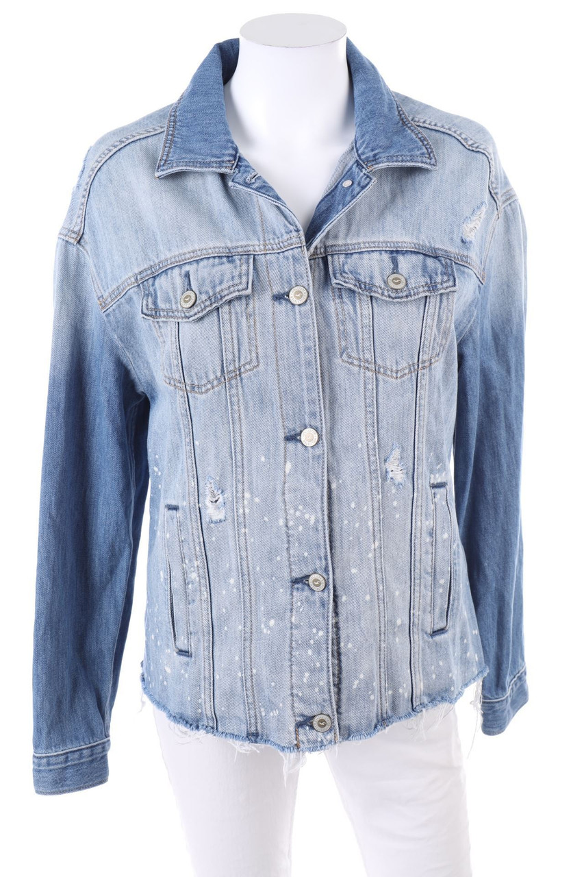 HOLLISTER - Garment Dyed-Jeans-Jacke - M
