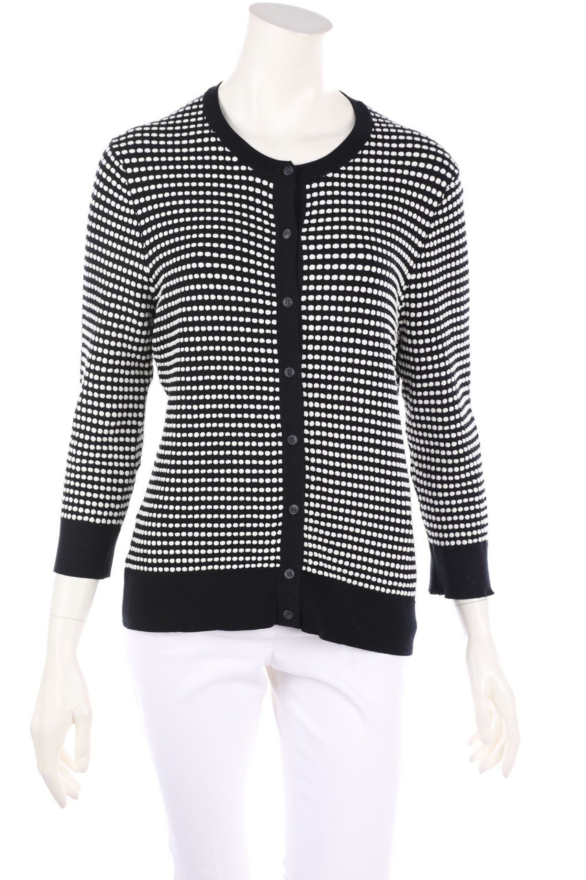 ANN TAYLOR - Patterned Cardigan - L