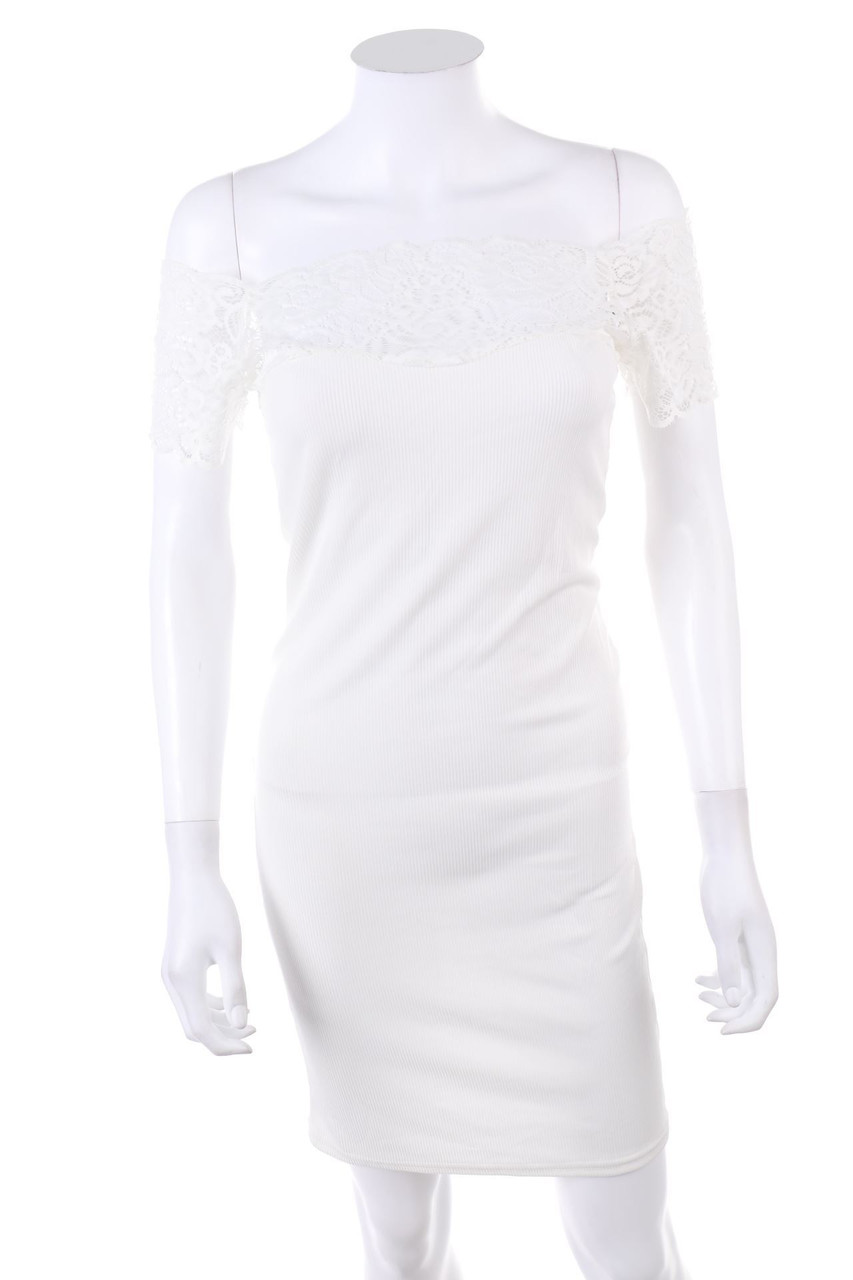 Ohne Label - Kleid mit Spitze - S