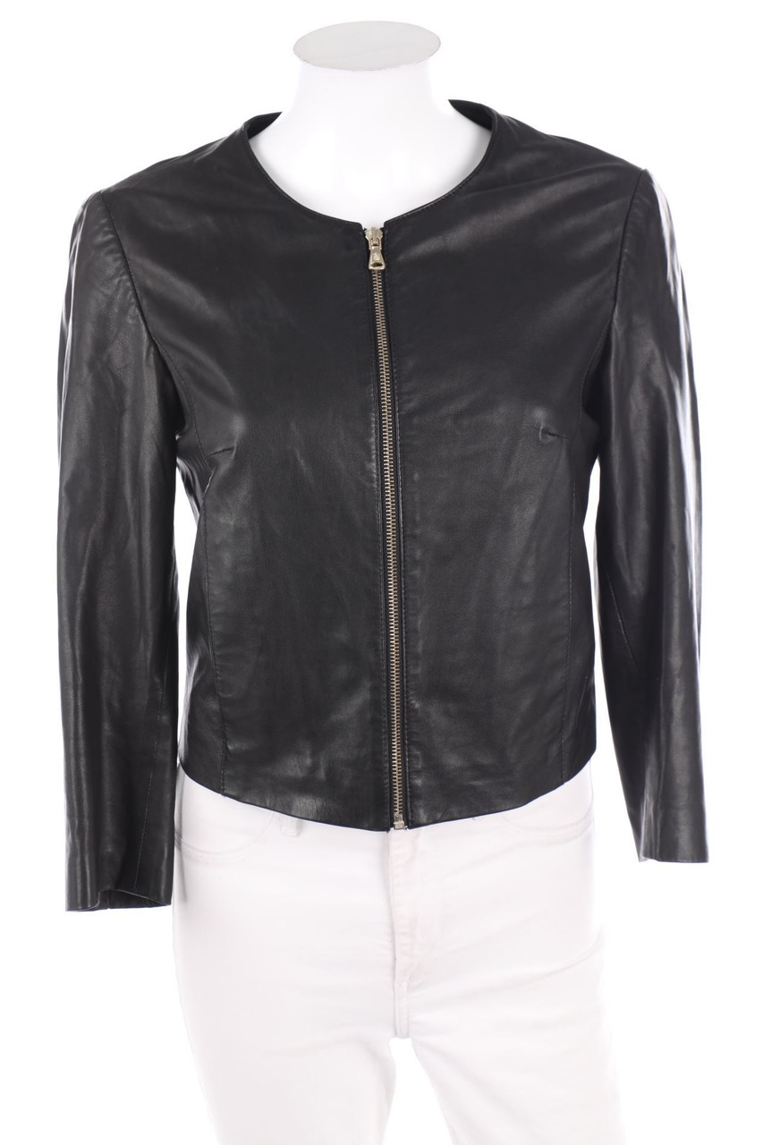 Massimo Dutti - Lederjacke - S