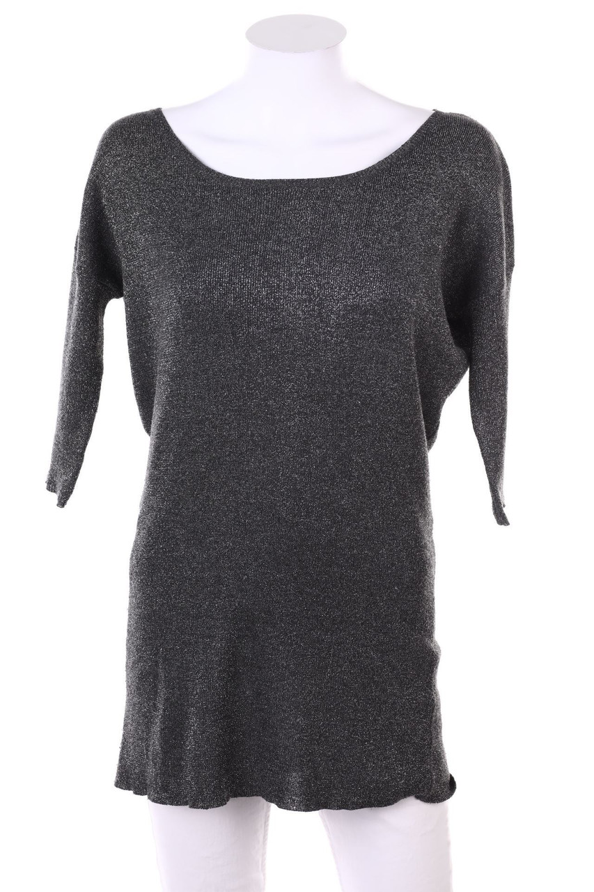 Jennyfer - Glitzer-Strick-Pullover - XS