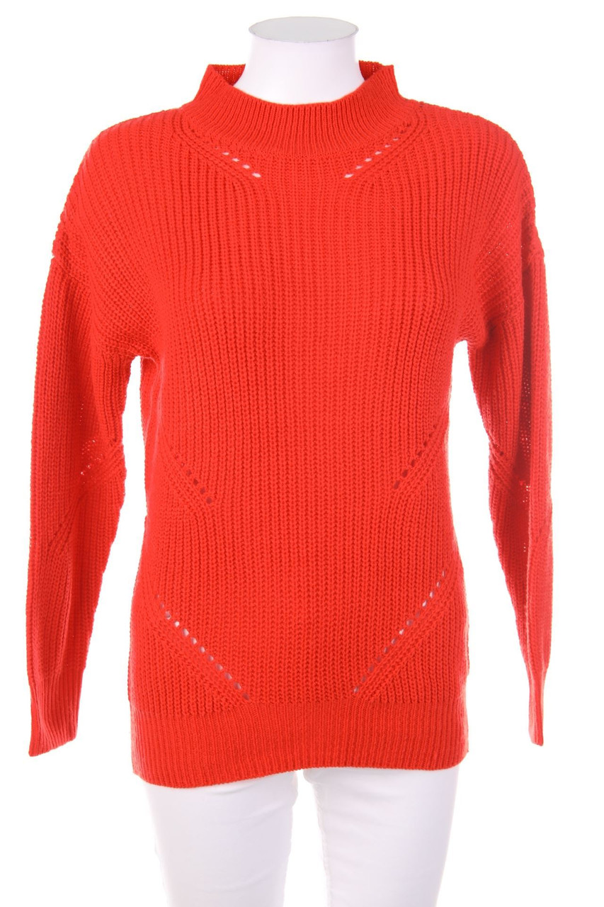 WOMEN ONLY - Pullover with Open Knit Details - S