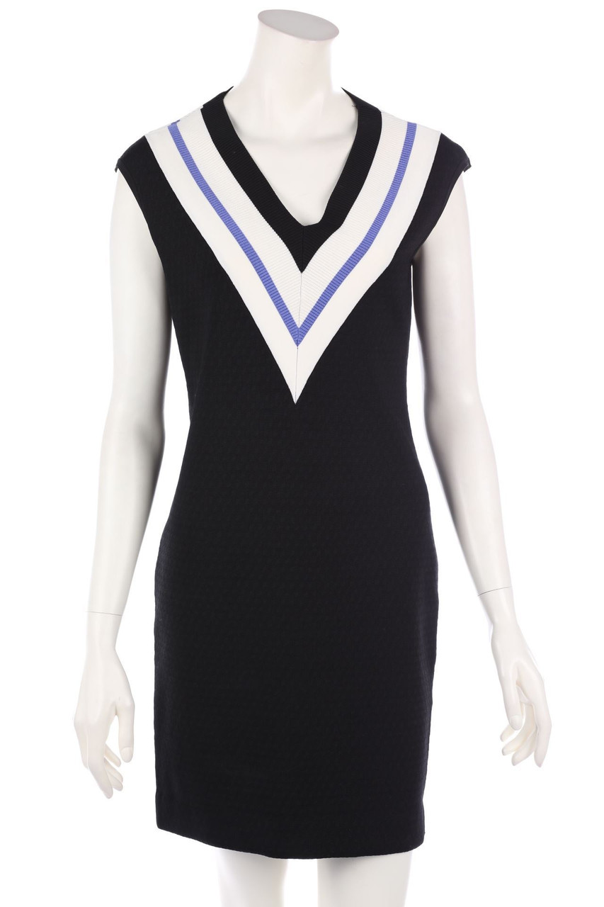KAREN MILLEN - Knit Dress, Viscose-blend - D 38