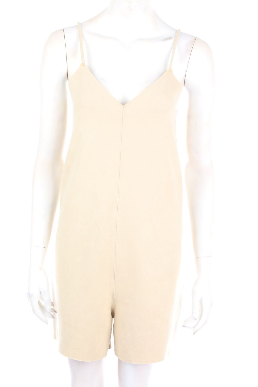 ZARA - Playsuit aus Kunstleder - S