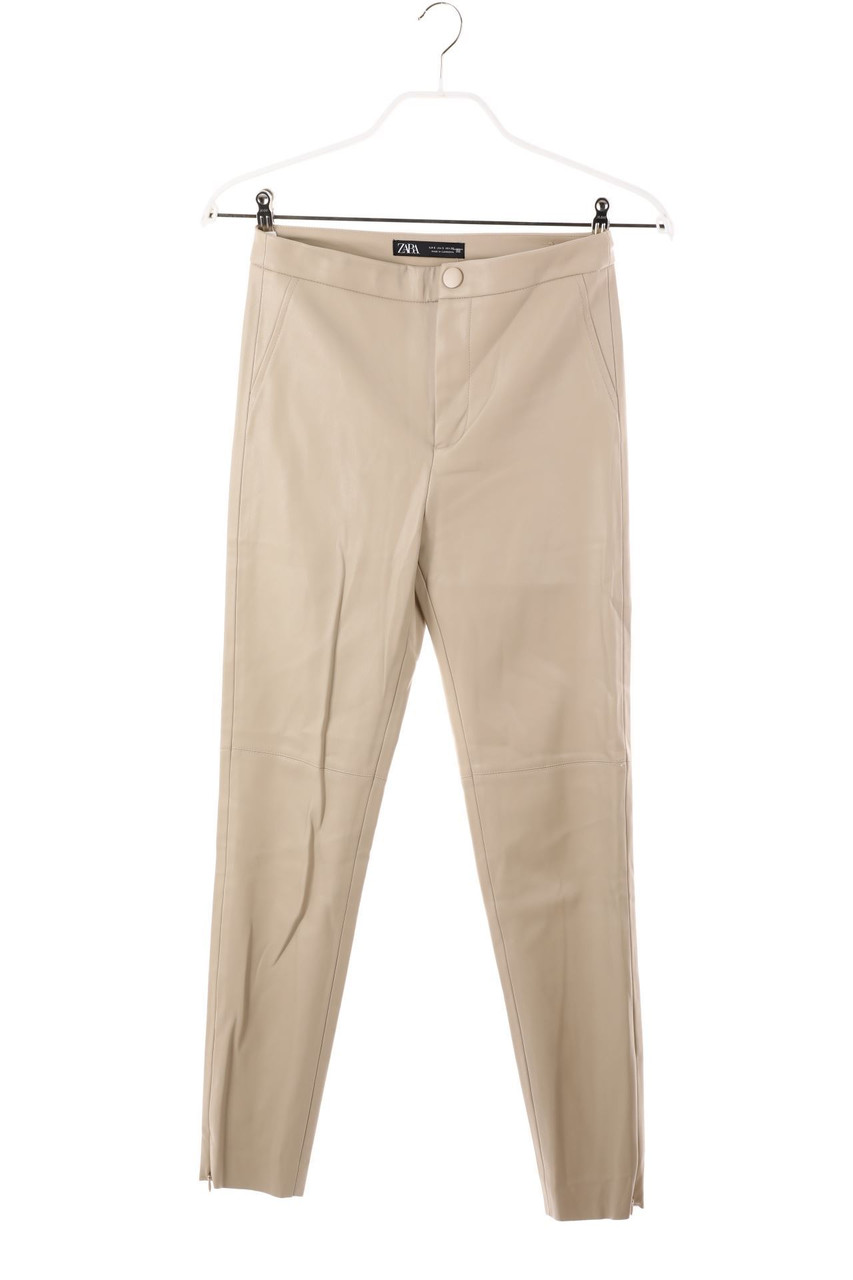 ZARA - Faux Leather Pants - S