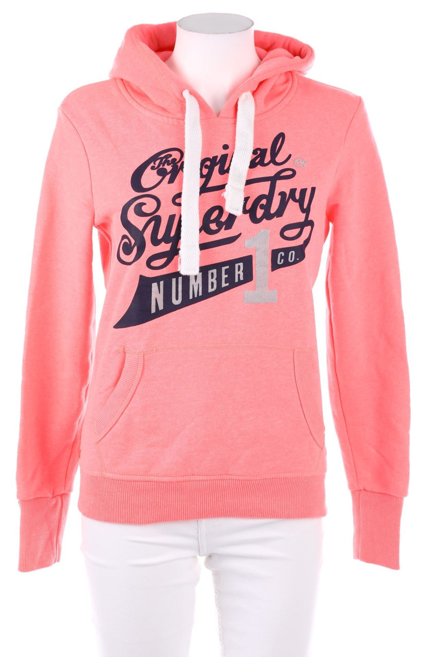 Superdry - Kapuzen-Pullover mit Logo-Print - XS