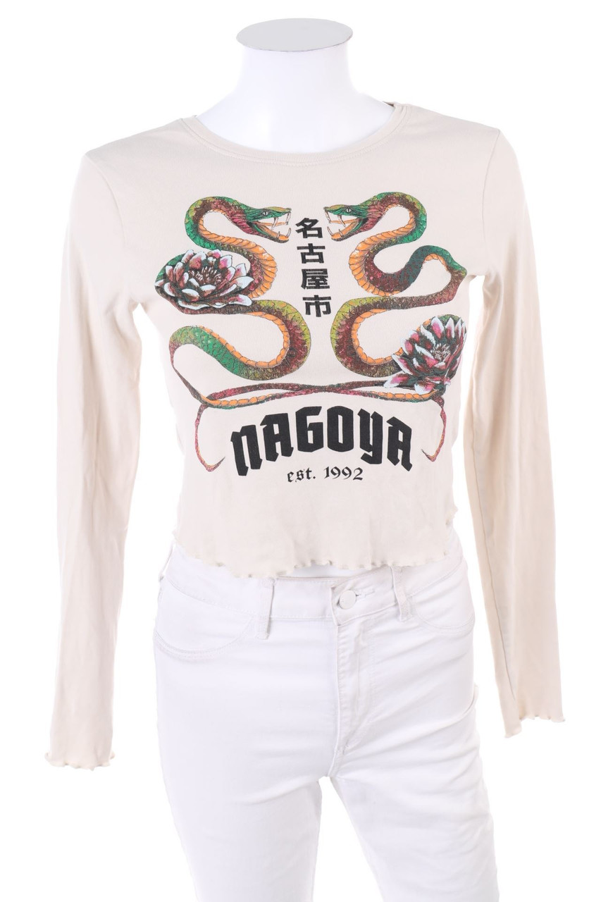 FB SISTER - Longsleeve-Shirt with Print - S