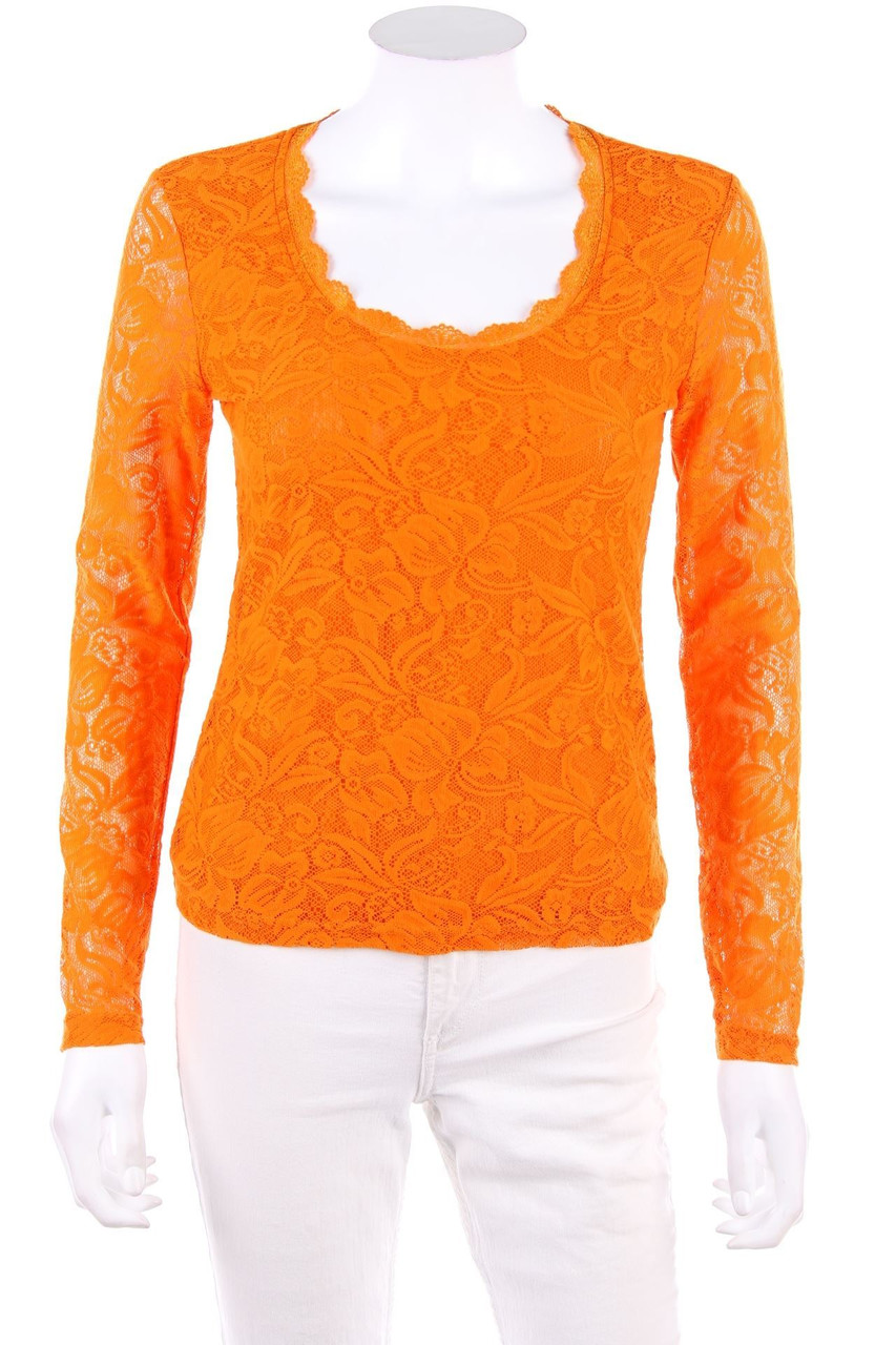 HEINE - Y2K-Longsleeve-Shirt, Lace - D 34