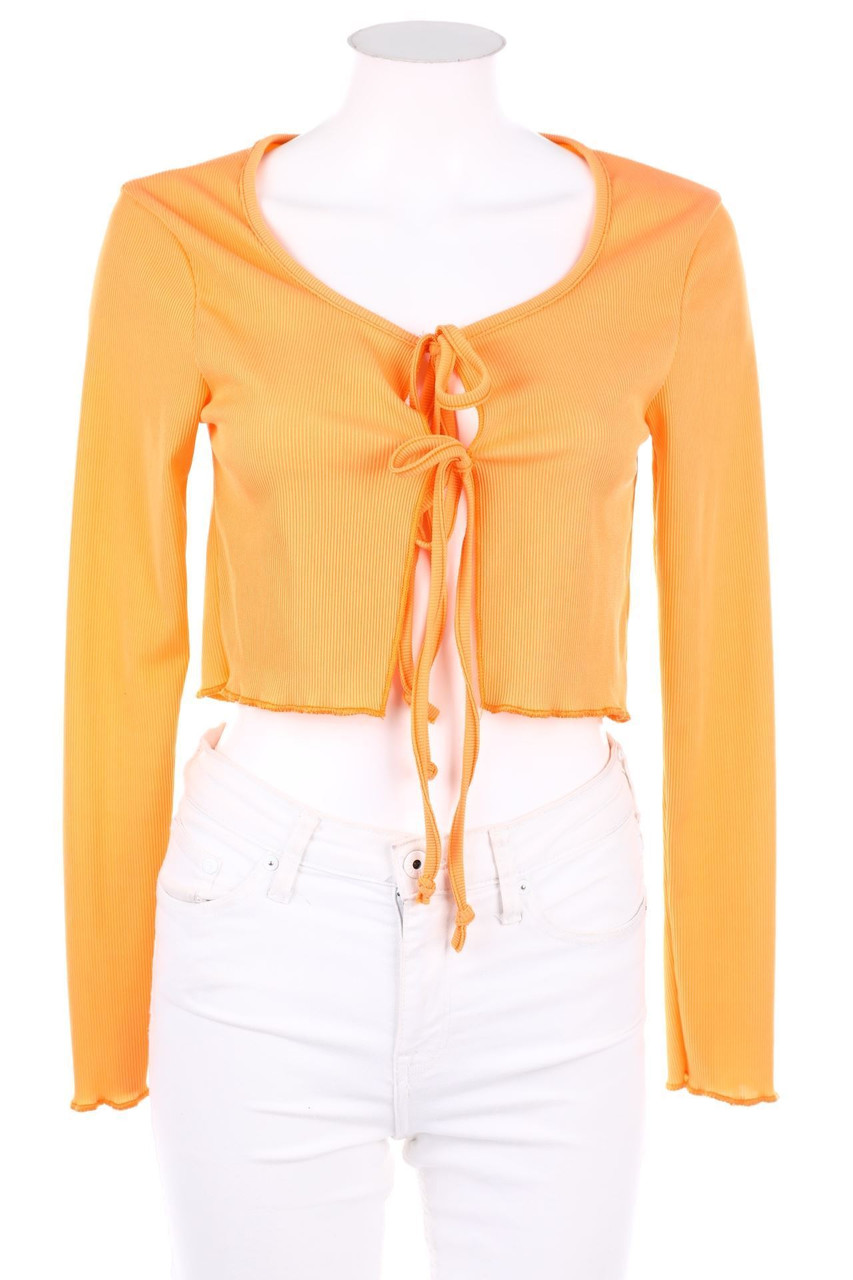 Boohoo - Crop-Top zum Knoten - D 36